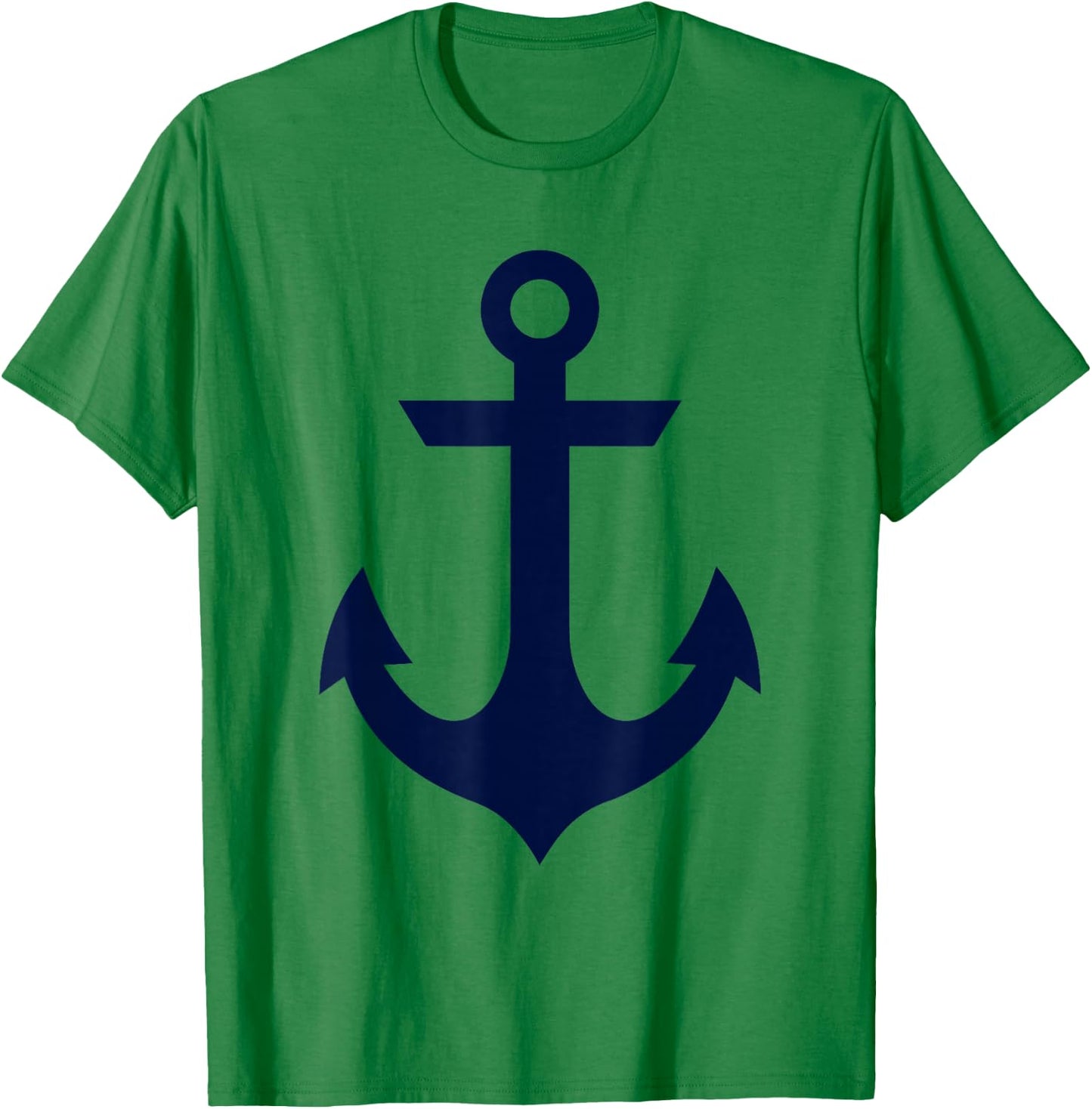 Preppy Nautical Anchor Gifts for Sailors Boaters & Yachting T-Shirt - T-Shirt | Irish Green