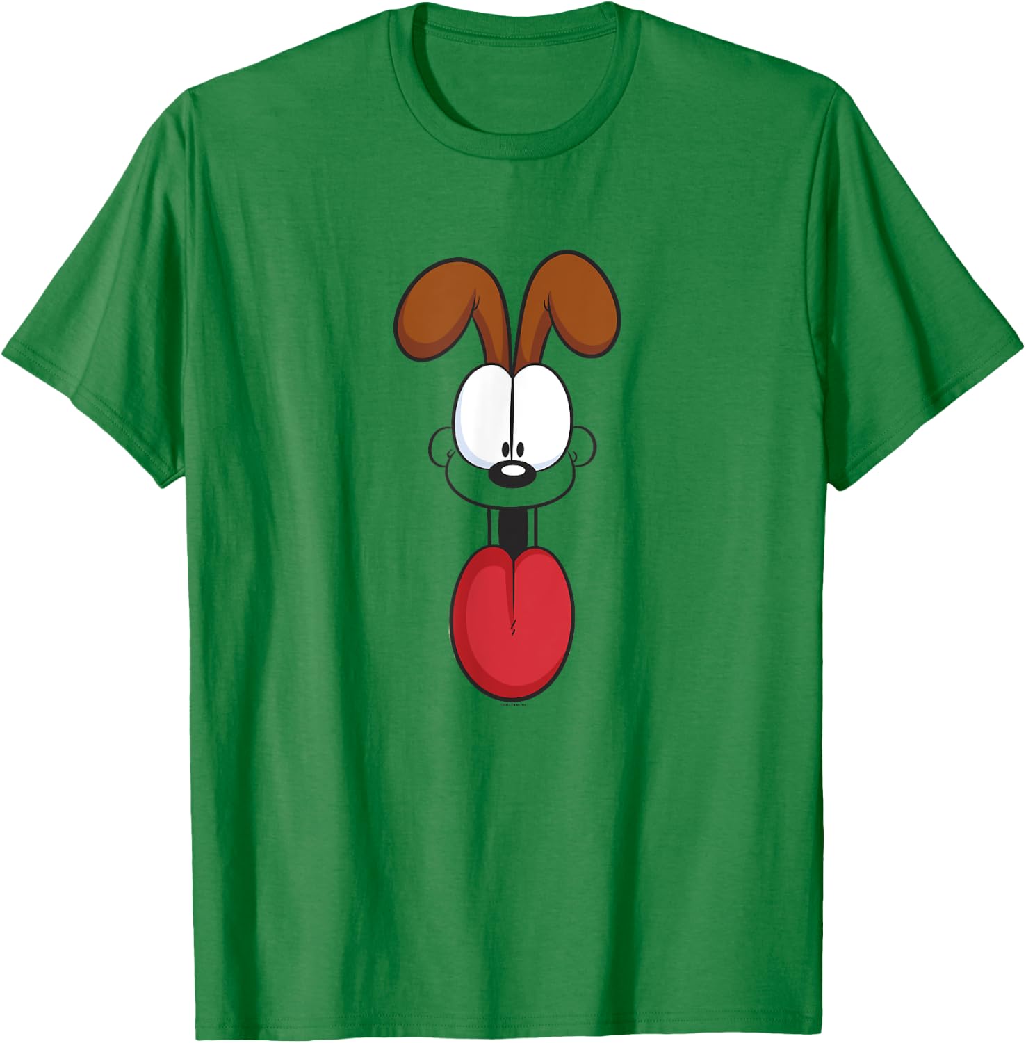Garfield Odie Big Face T-Shirt - T-Shirt | Irish Green
