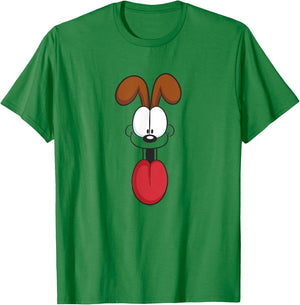 Garfield Odie Big Face T-Shirt - T-Shirt | Irish Green