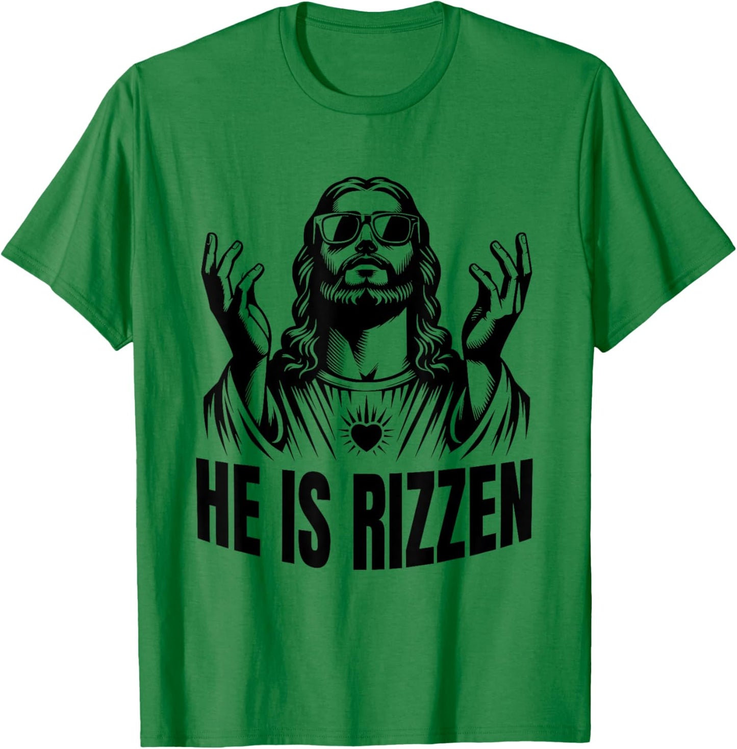 He is Rizzen T-Shirt - T-Shirt | Irish Green