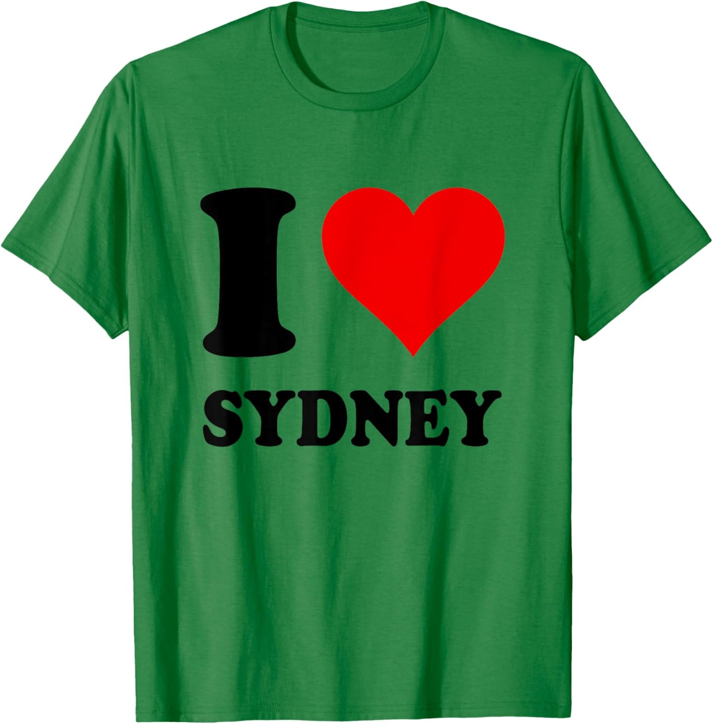 I Love Sydney T-Shirt - T-Shirt | Irish Green