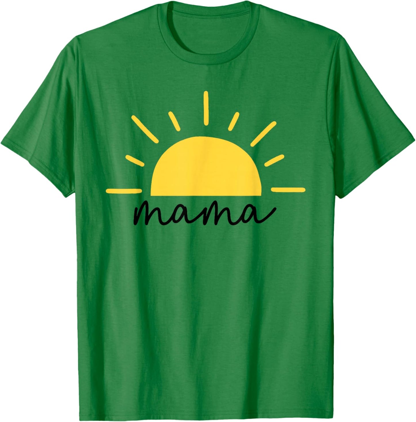 Mama of the 1st Birthday First Trip Around the Sun Space T-Shirt - T-Shirt | Irish Green