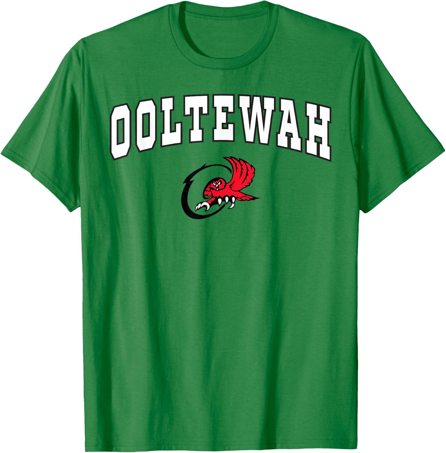 Ooltewah High School Owls C2 T-Shirt - T-Shirt | Irish Green