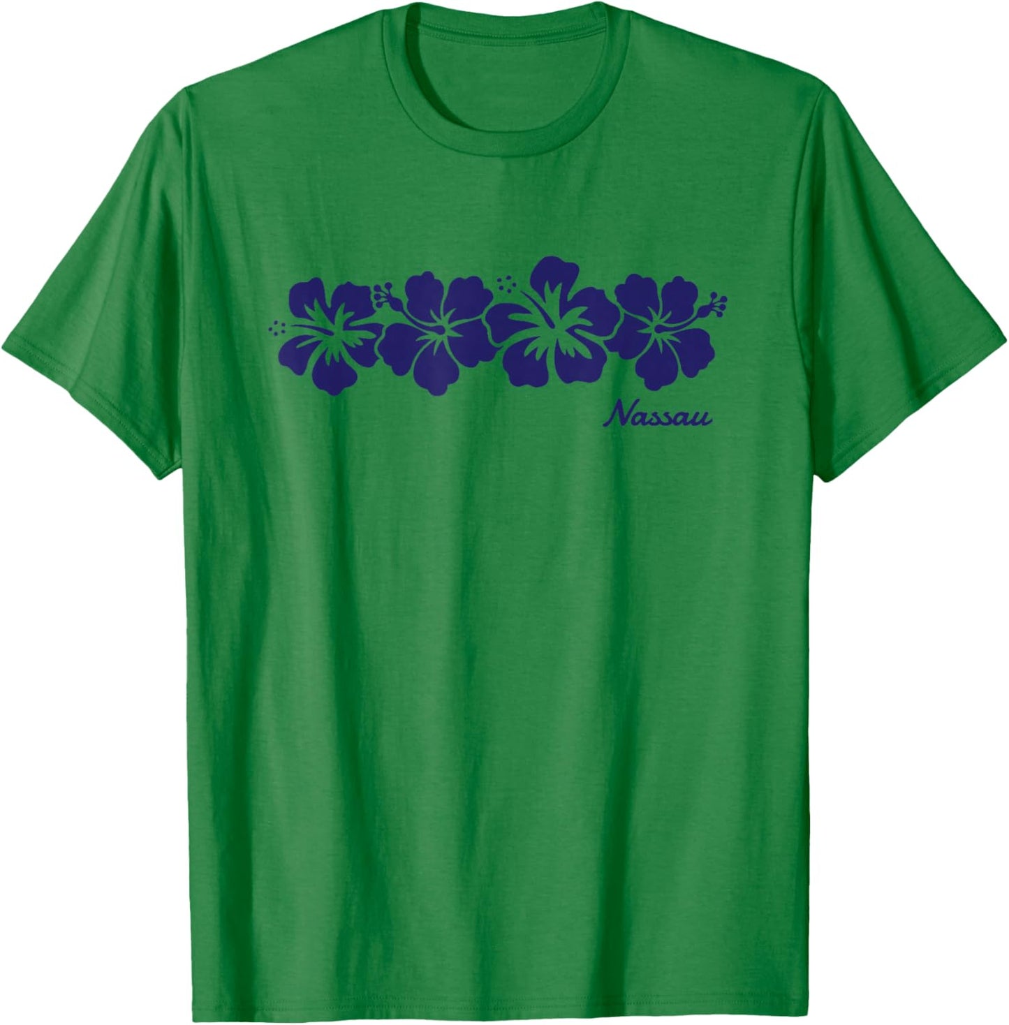 Nassau Bahamas Hibiscus Flower Boys Girls Toddler T-Shirt - T-Shirt | Irish Green
