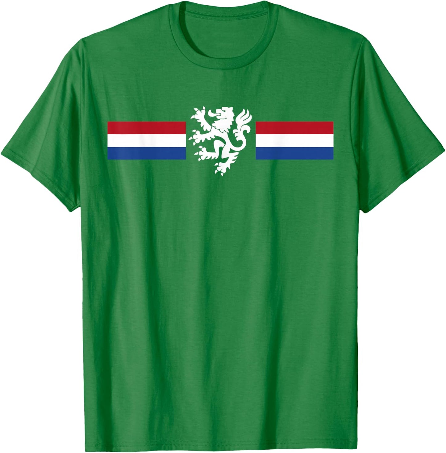 Holland Emblem Lion Nederland Flag Netherlands T-Shirt - T-Shirt | Irish Green