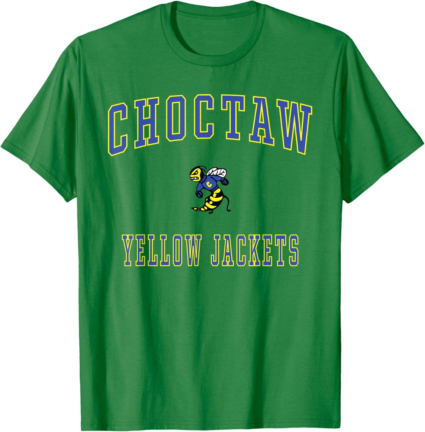 Choctaw High School Yellow Jackets T-Shirt - T-Shirt | Irish Green