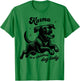 Karma Is a Childless Dog Lady T-Shirt - T-Shirt | Irish Green