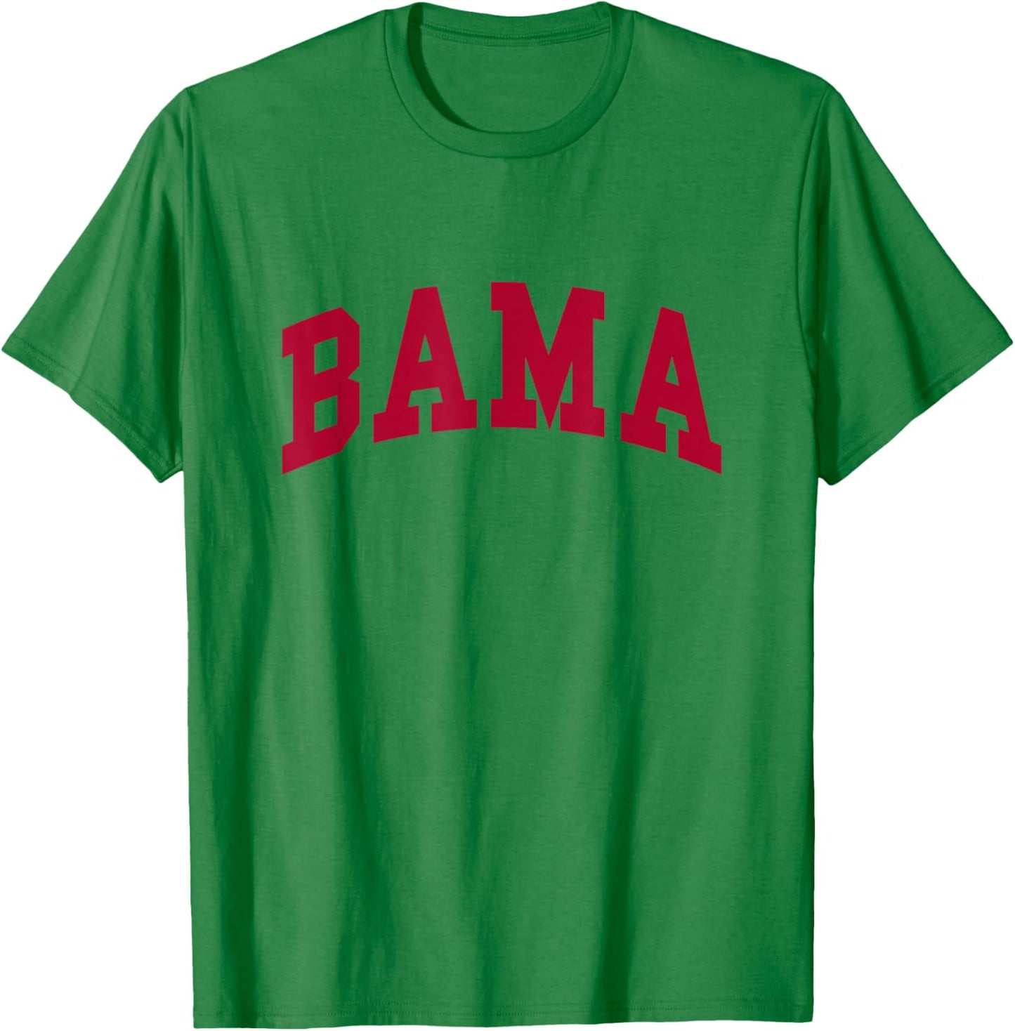 Graphic Apparel Co. - ALABAMA - Adults - White - Small - Short Sleeve - Classic Fit - Modern - Classic T-Shirt - T-Shirt | Irish Green
