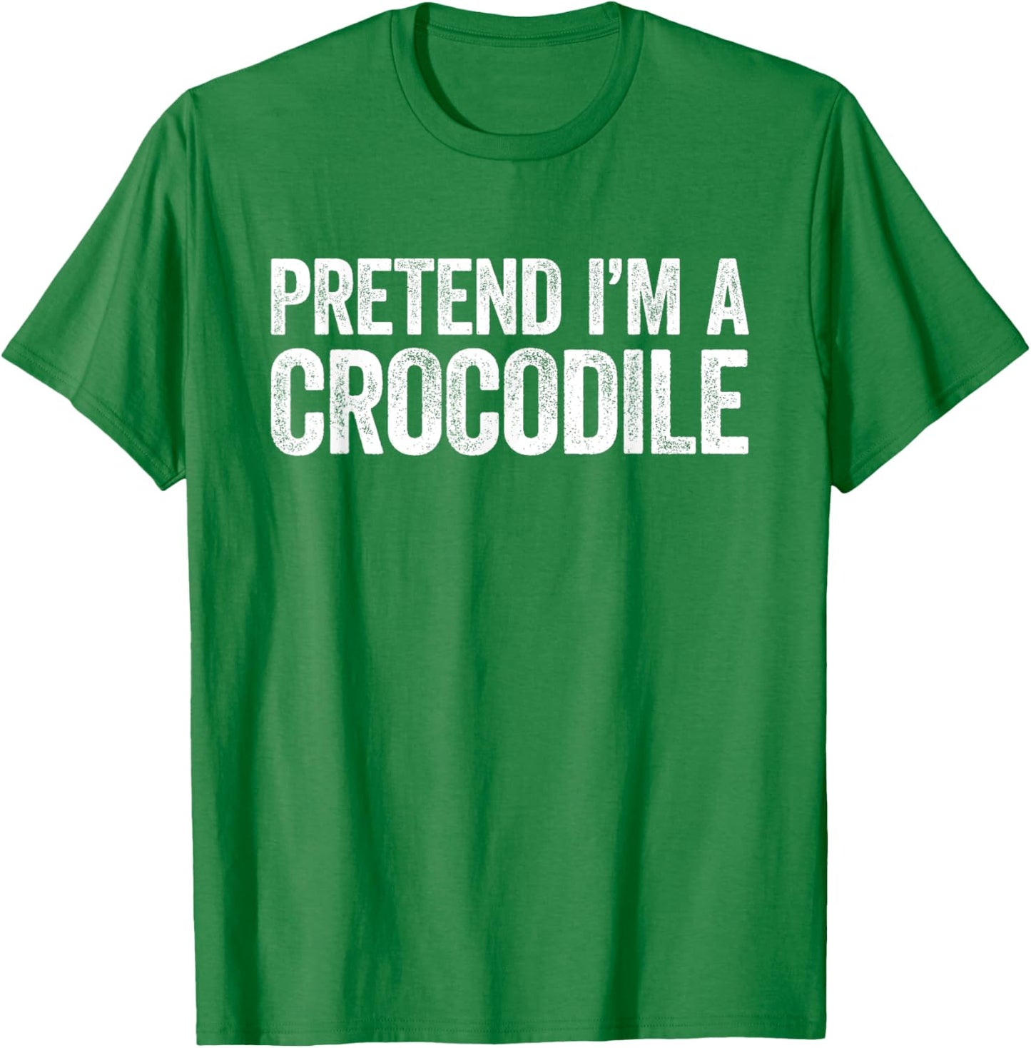 Pretend I'm A Crocodile Shirt Matching Crocodile Costume T-Shirt - T-Shirt | Irish Green