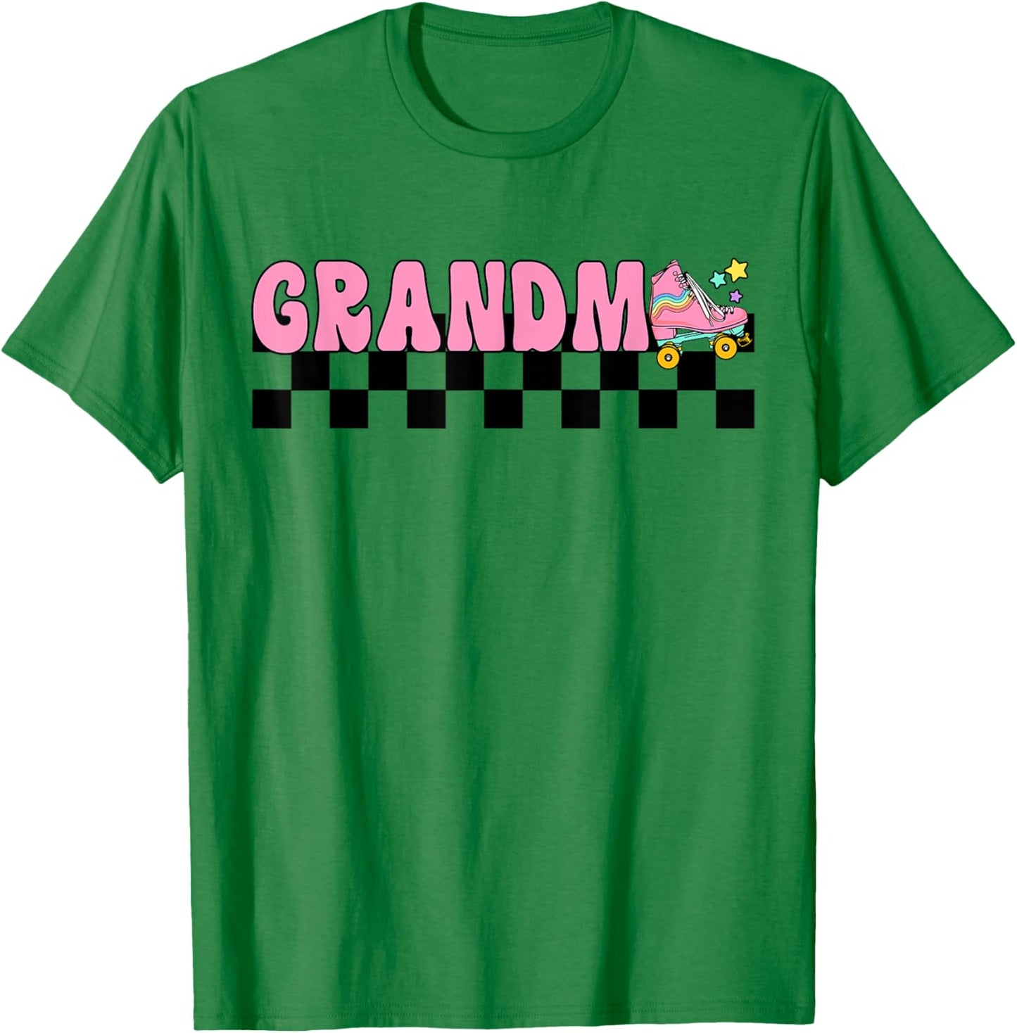 Grandma Rolling Into Birthday Roller Skating Family Matching T-Shirt - T-Shirt | Irish Green