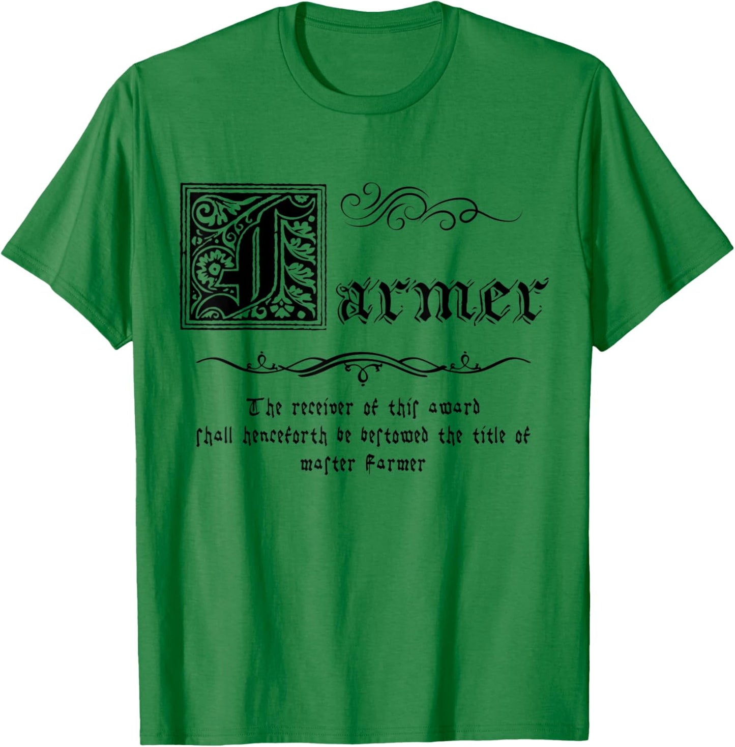 Medieval Master Farmer T-Shirt - T-Shirt | Irish Green