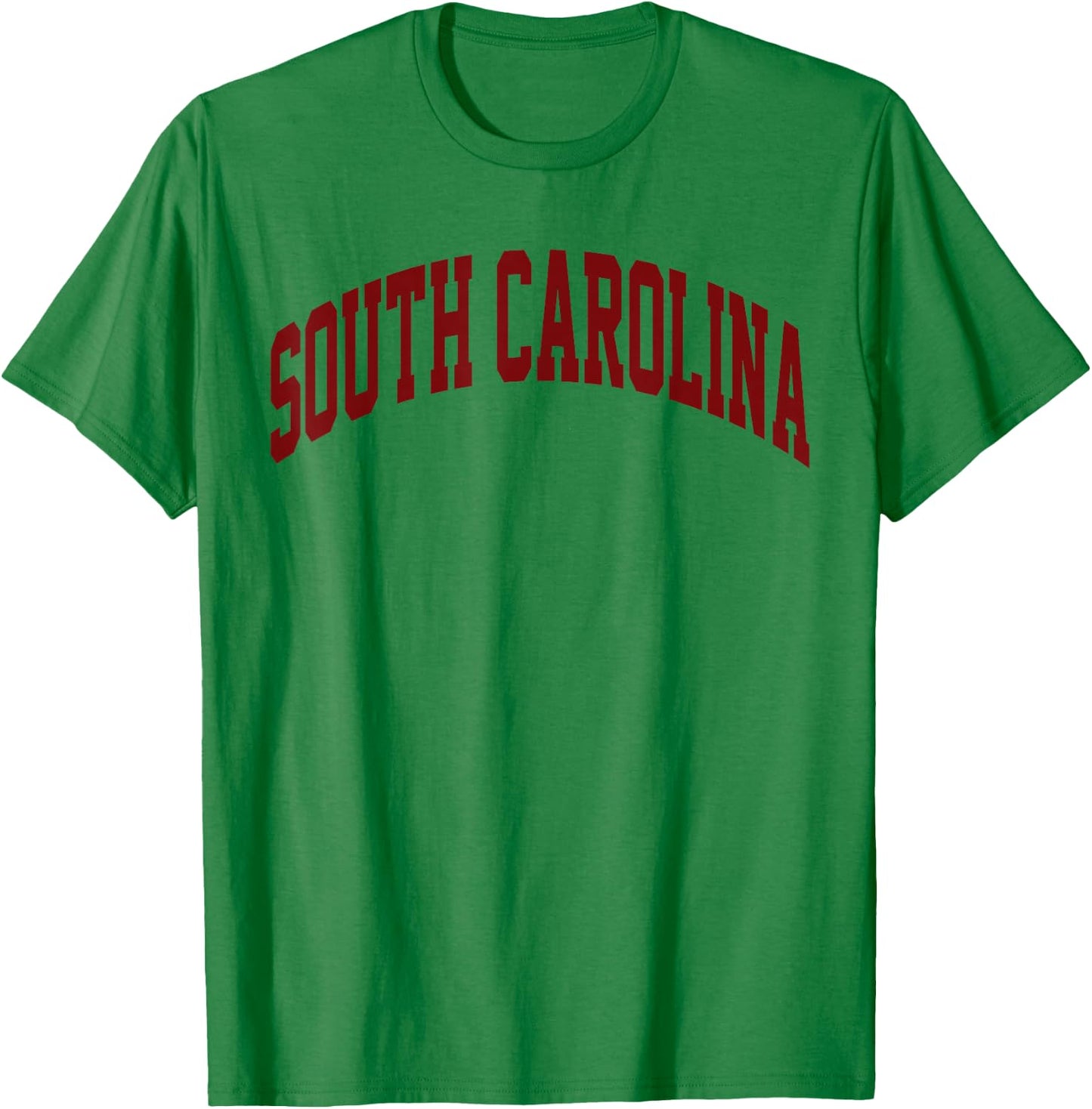 Retro South Carolina Souvenir Vintage South Carolina Red T-Shirt - T-Shirt | Irish Green