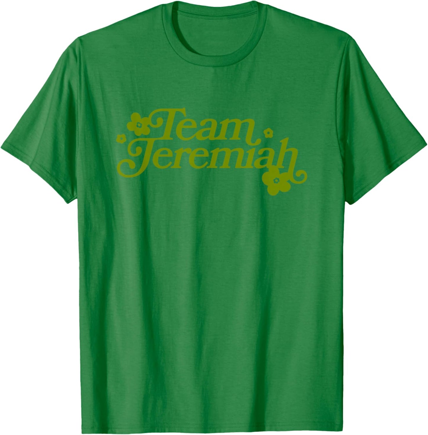The Summer I Turned Pretty - Team Jeremiah Floral T-Shirt - T-Shirt | Irish Green