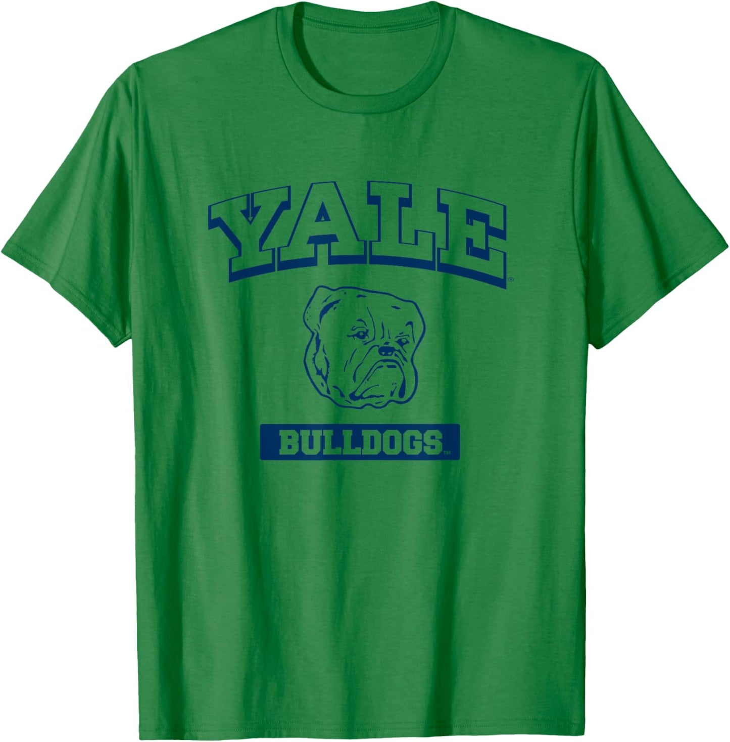 Yale University Blue Bulldogs T-Shirt - T-Shirt | Irish Green