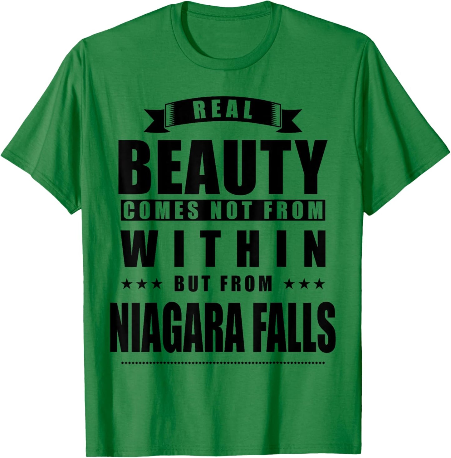 Niagara Falls - Funny Personalized City Gift T-Shirt - T-Shirt | Irish Green
