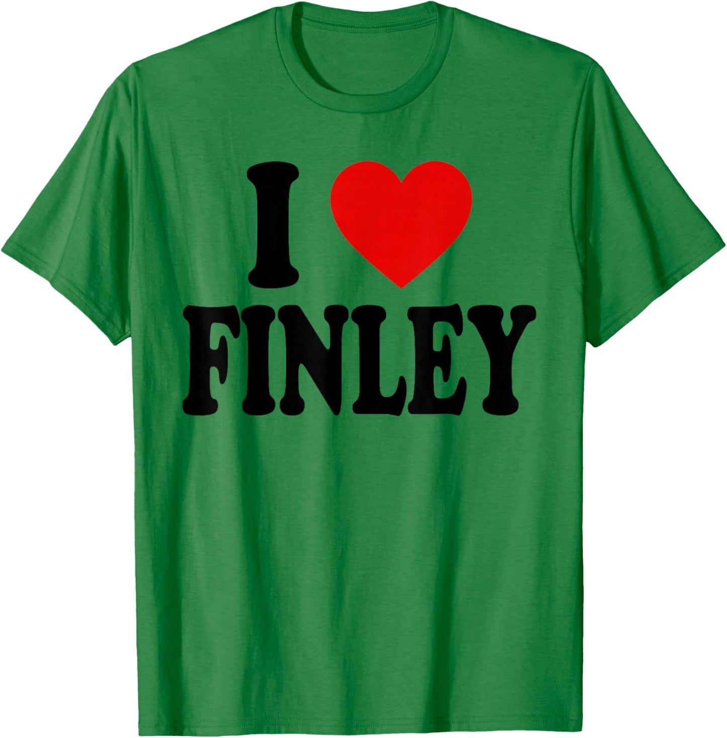 I Heart Love Finley T-Shirt - T-Shirt | Irish Green