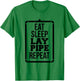Funny Pipeliner Welding Pipe Lay Pipeline Flirt Gag Gift T-Shirt - T-Shirt | Irish Green