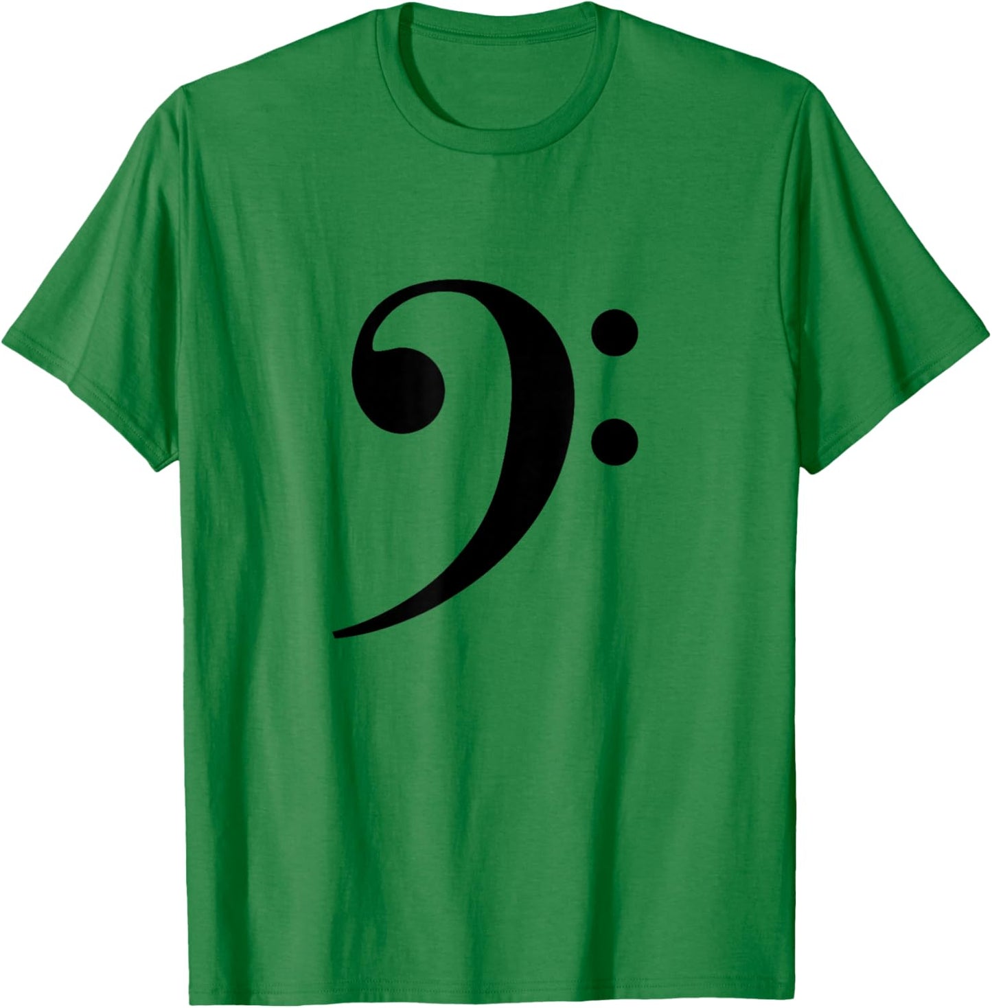 Bass Clef T-Shirt - T-Shirt | Irish Green