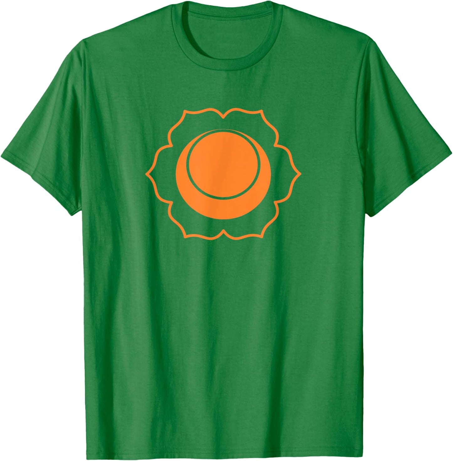 2nd Chakra, Svadhisthana, Center of Creativity & Fun T-Shirt - T-Shirt | Irish Green