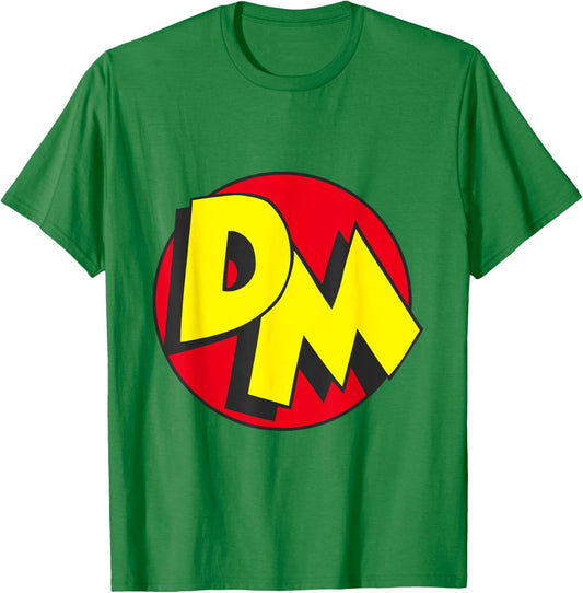 Danger Mouse Classic DM Logo T-Shirt - T-Shirt | Irish Green