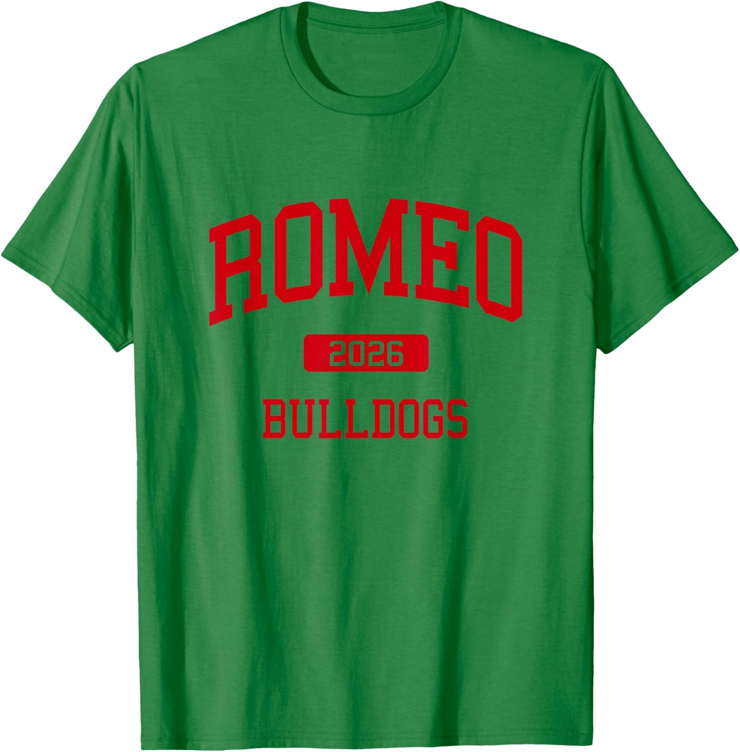 Romeo High School Class of 2026 Washington MI T-Shirt - T-Shirt | Irish Green