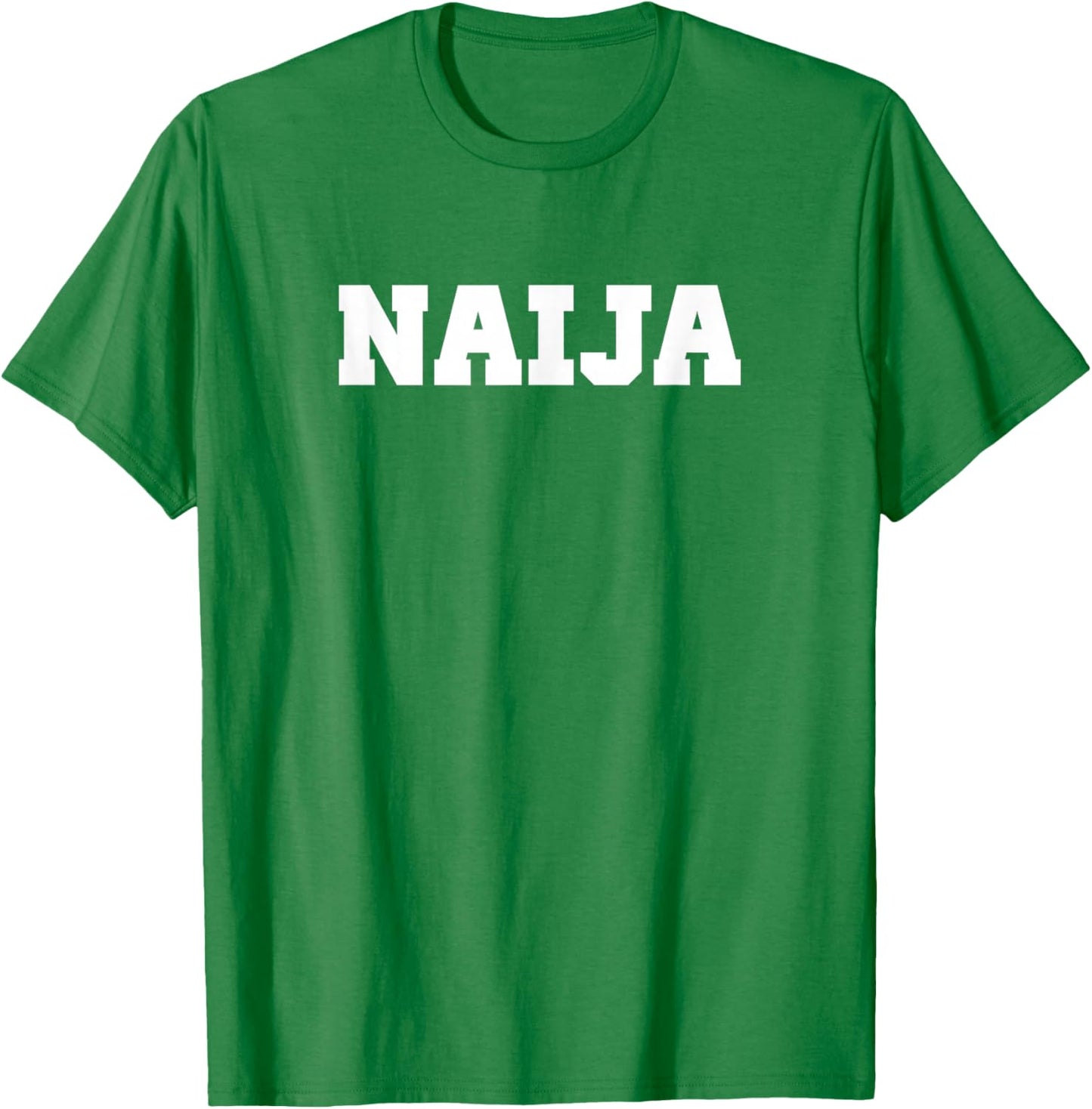Nigeria Varsity Nigerian Flag Naija T-Shirt - T-Shirt | Irish Green