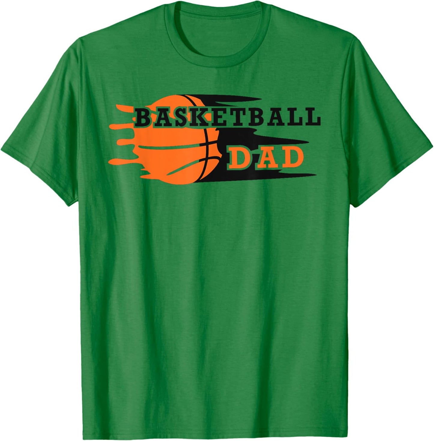 Vintage Proud Basketball Dad Fathers Day Basketball Player T-Shirt - T-Shirt | Irish Green