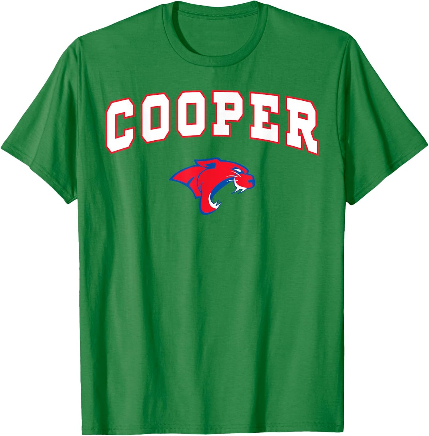 Cooper High School Cougars C2 T-Shirt - T-Shirt | Irish Green