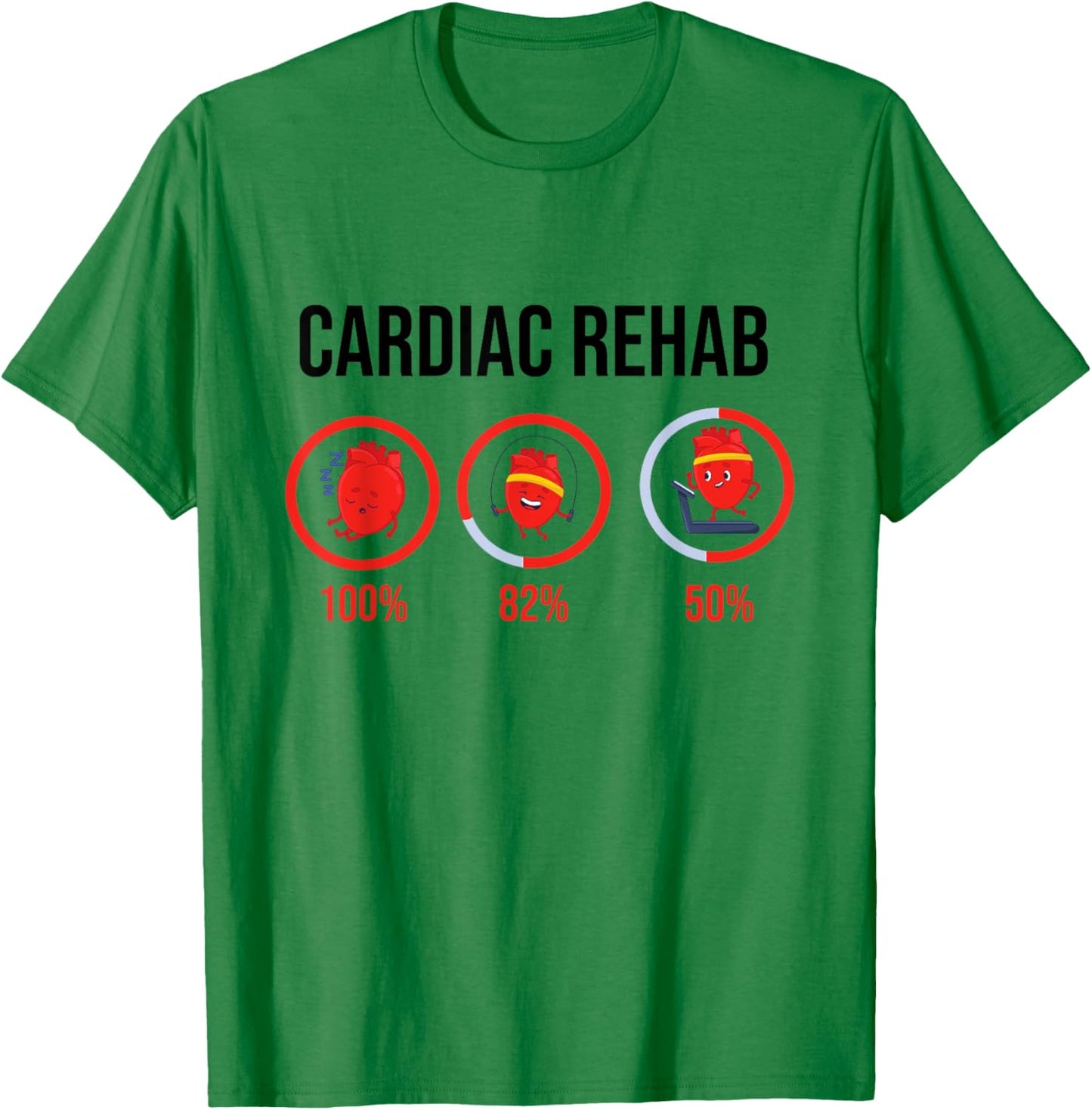 Cardiac Rehab Physical Therapist & Nurse Rehabilitation T-Shirt - T-Shirt | Irish Green