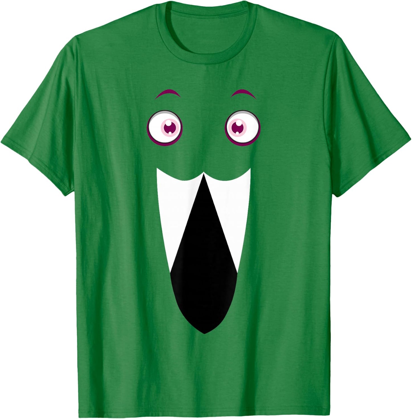 Cute Flamingo Face Awesome Pink Halloween Flamingo Costume T-Shirt - T-Shirt | Irish Green