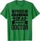 Grandma Of A Juris Doctor Lawyer, Law School Graduate T-Shirt - T-Shirt | Irish Green