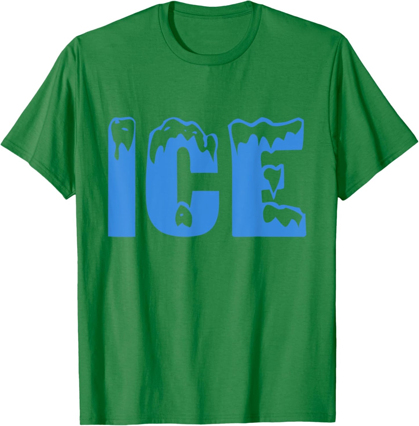 Funny Fire and Ice Costume Halloween 2024 Family Matching T-Shirt - T-Shirt | Irish Green