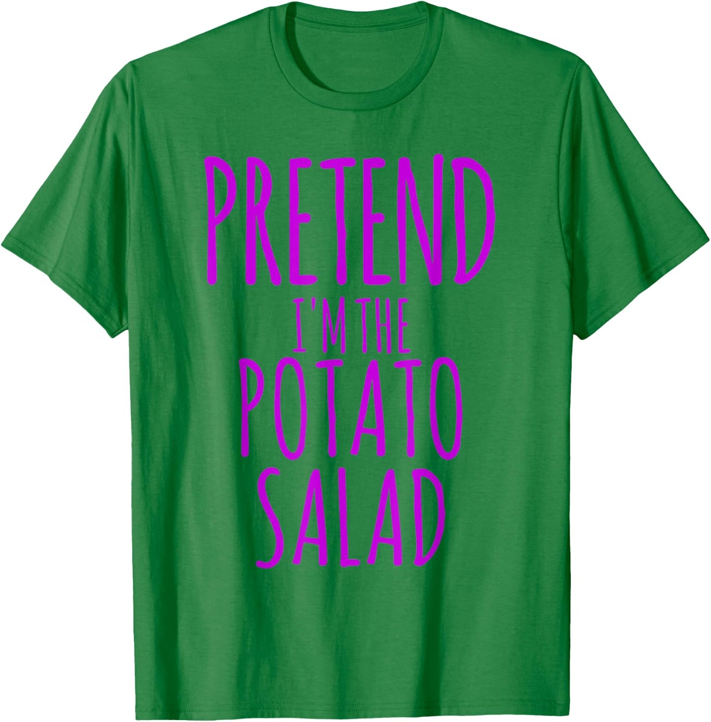 Thanksgiving Matching Family Potato Salad Nutrition Costume T-Shirt - T-Shirt | Irish Green