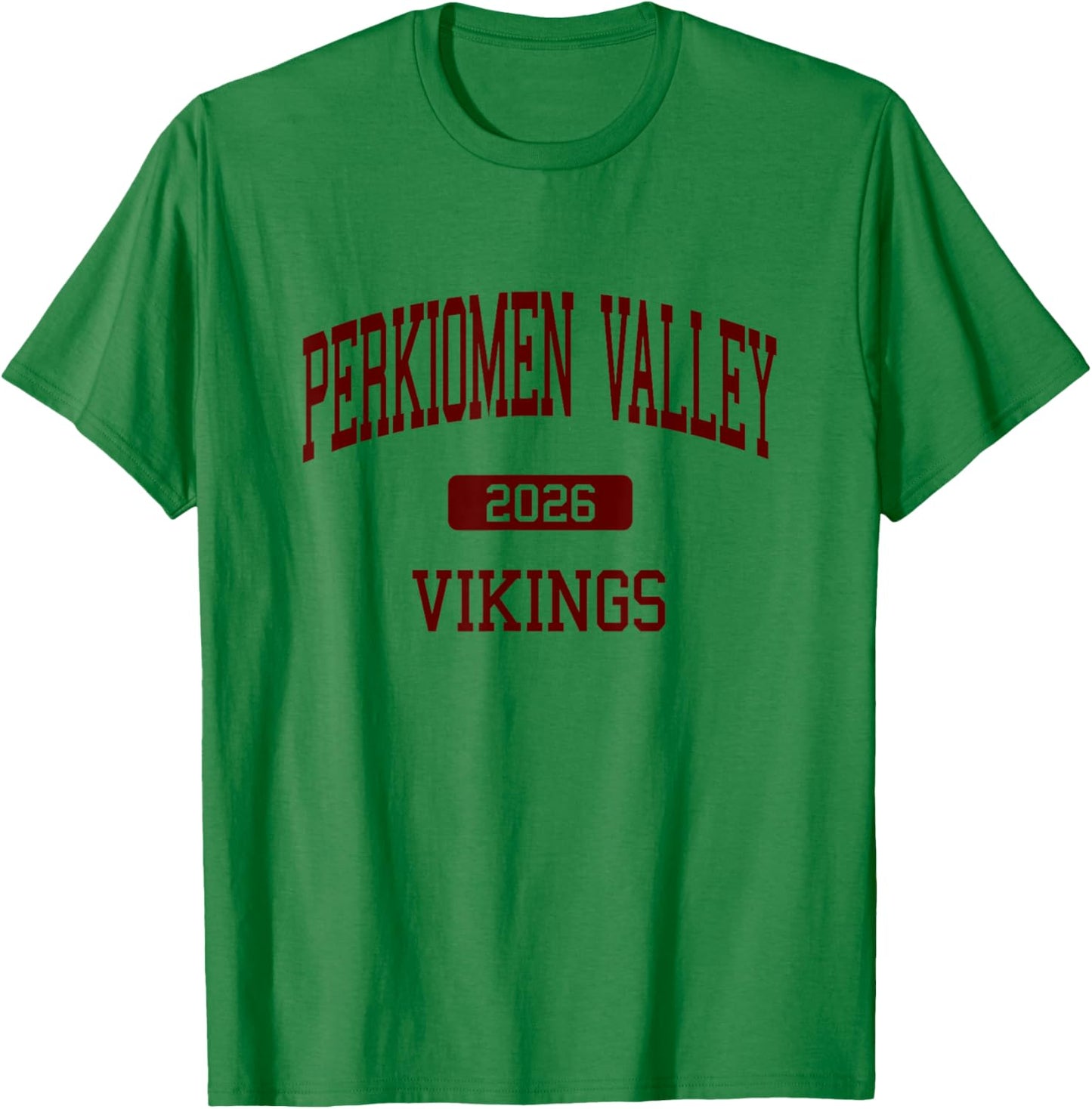 Perkiomen Valley HS Class of 2026 Collegeville PA T-Shirt - T-Shirt | Irish Green