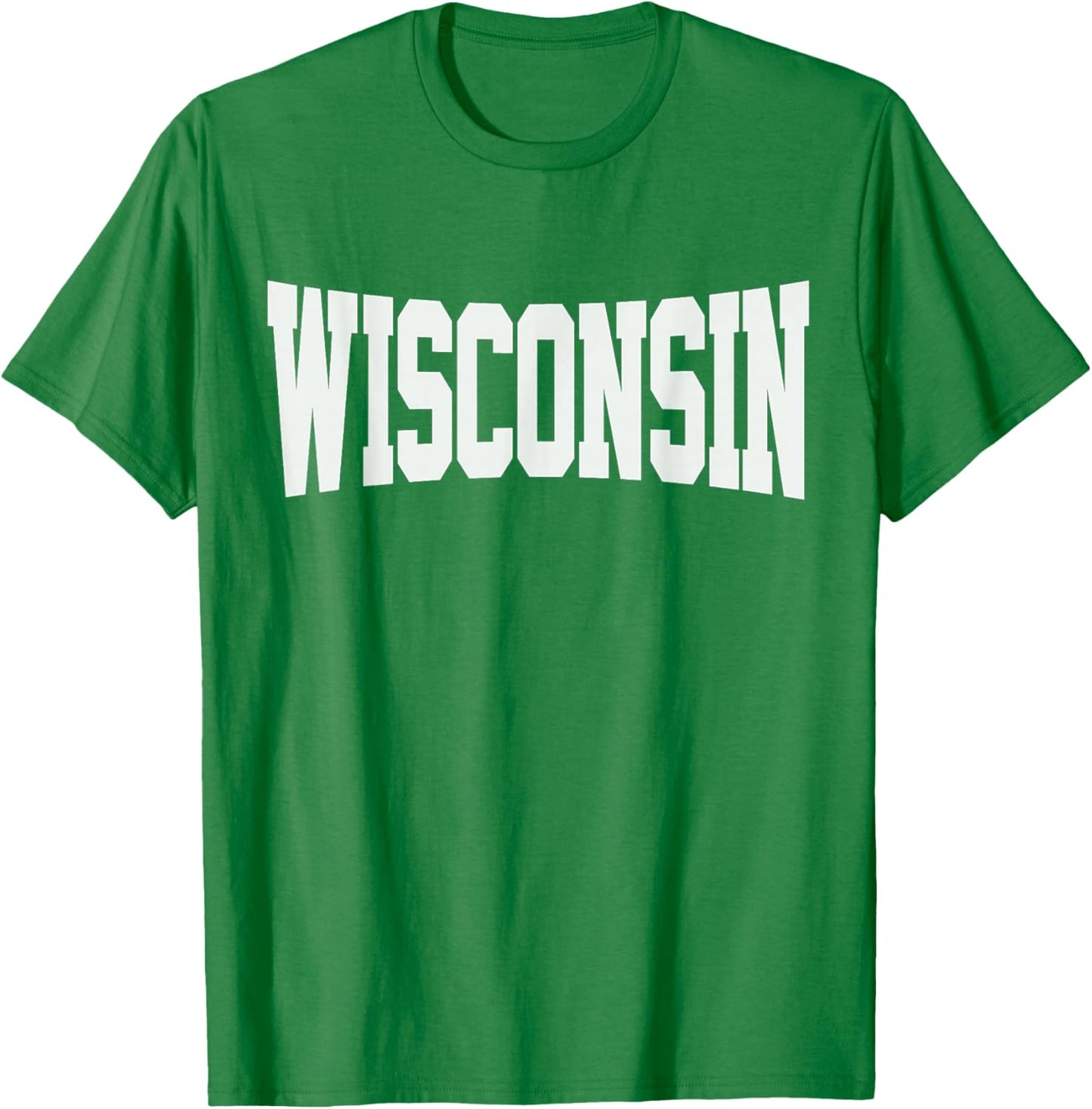 Vintage Wisconsin Wisconsin Red Retro Wisconsin T-Shirt - T-Shirt | Irish Green