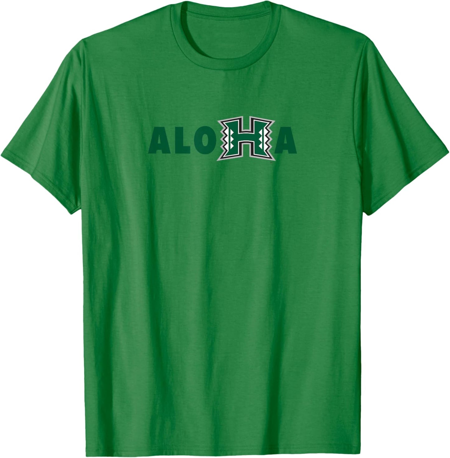 University of Hawaii Rainbow Warriors Aloha T-Shirt - T-Shirt | Irish Green