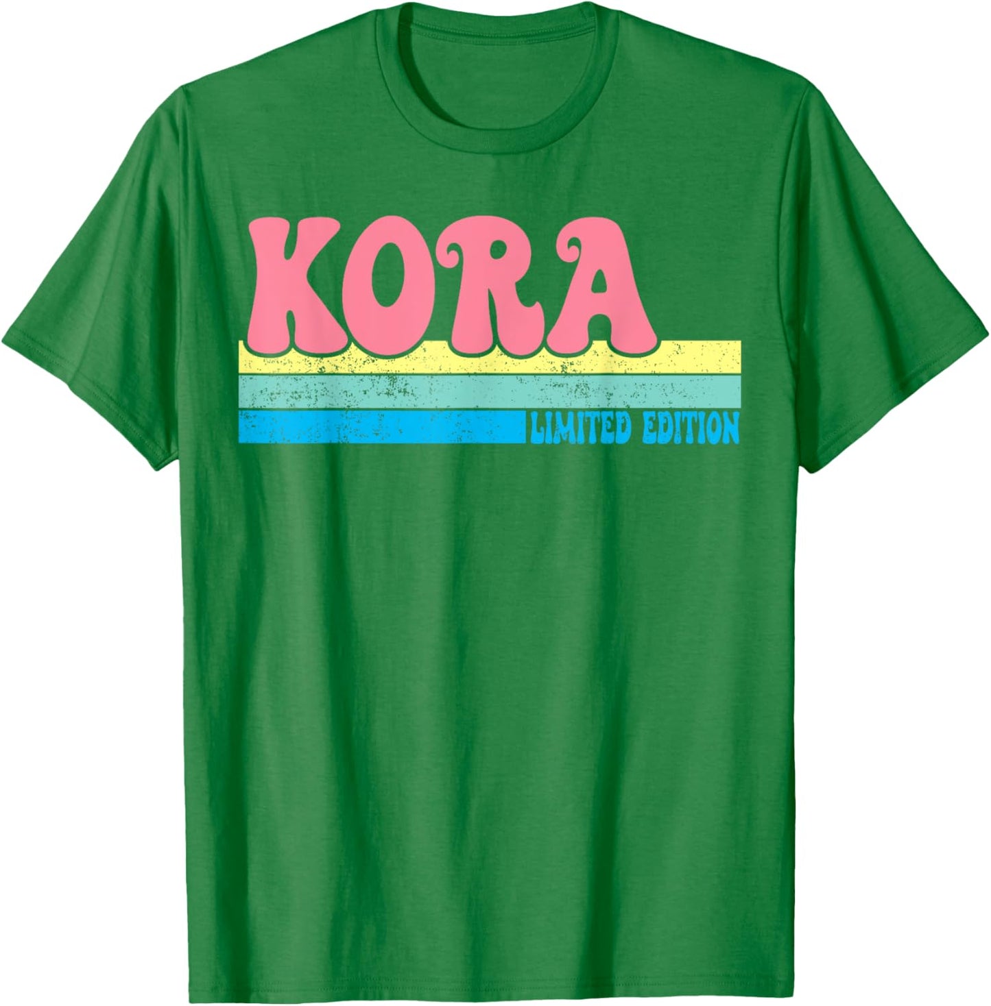 KORA Name Personalized Cute Idea Groovy Women KORA T-Shirt - T-Shirt | Irish Green