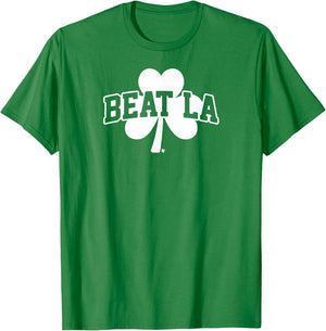 Beat LA - Boston Basketball T-Shirt - T-Shirt | Irish Green