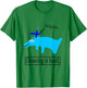 Noodle Drawing Is Hard Dolphin Cute Funny T-Shirt - T-Shirt | Irish Green