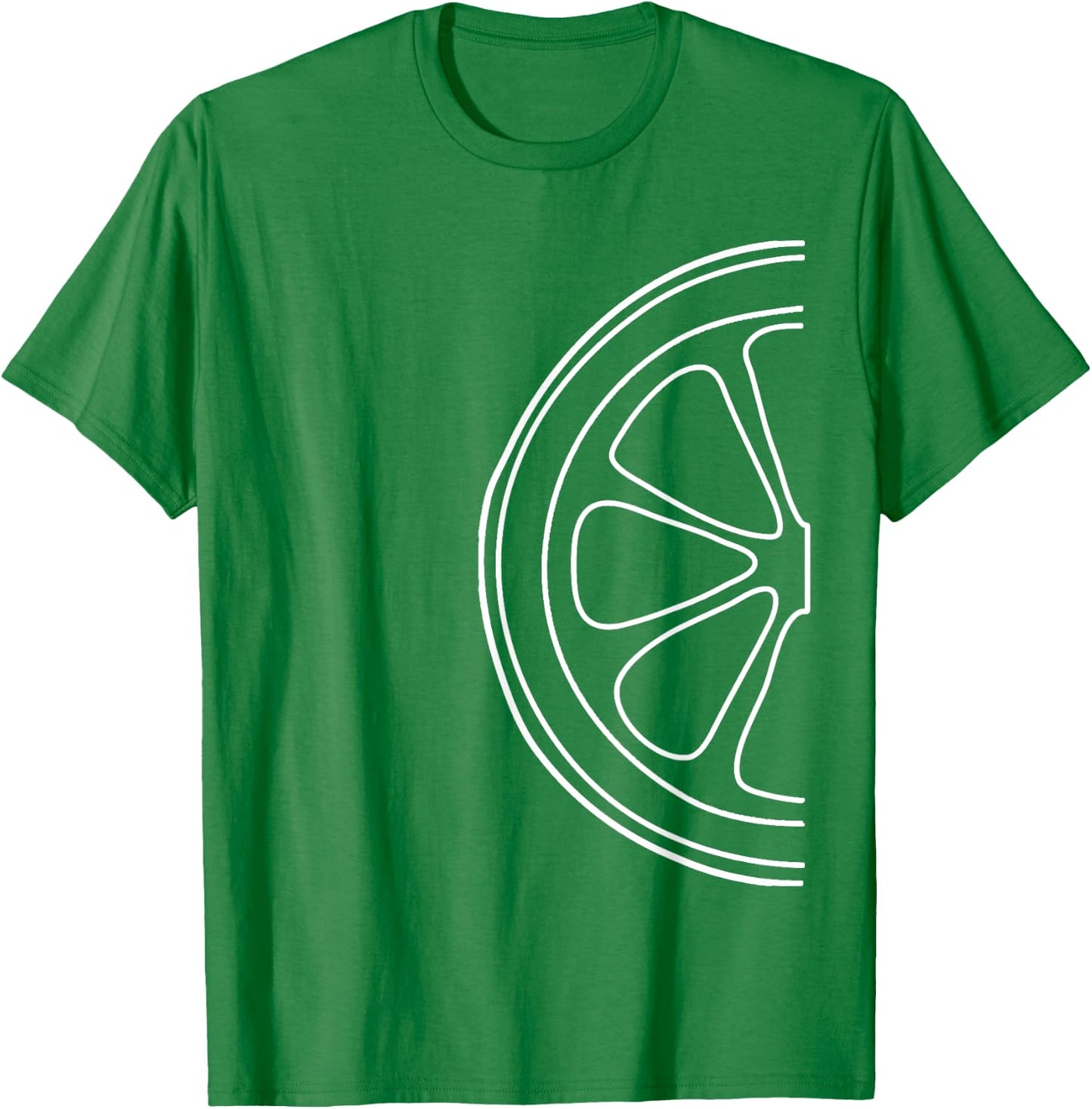 Yellow Lemon or Green Key Lime Half Fruit Slice BFF Costume T-Shirt - T-Shirt | Irish Green