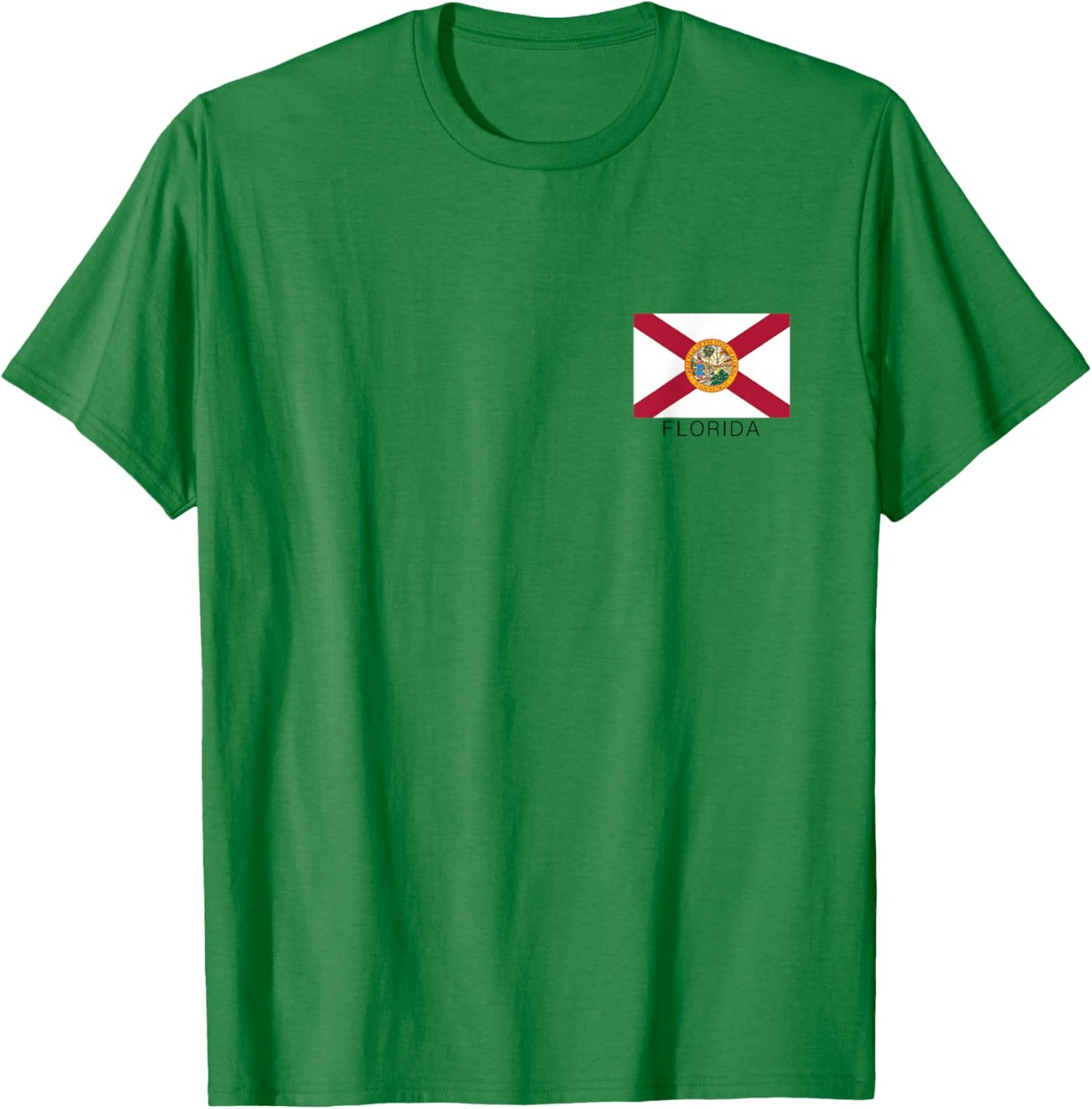 Florida State Flag State of Florida Souvenir United States T-Shirt - T-Shirt | Irish Green