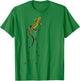 Cute Lizard Reptile Leopard Gecko Gifts Women Kid T-Shirt - T-Shirt | Irish Green