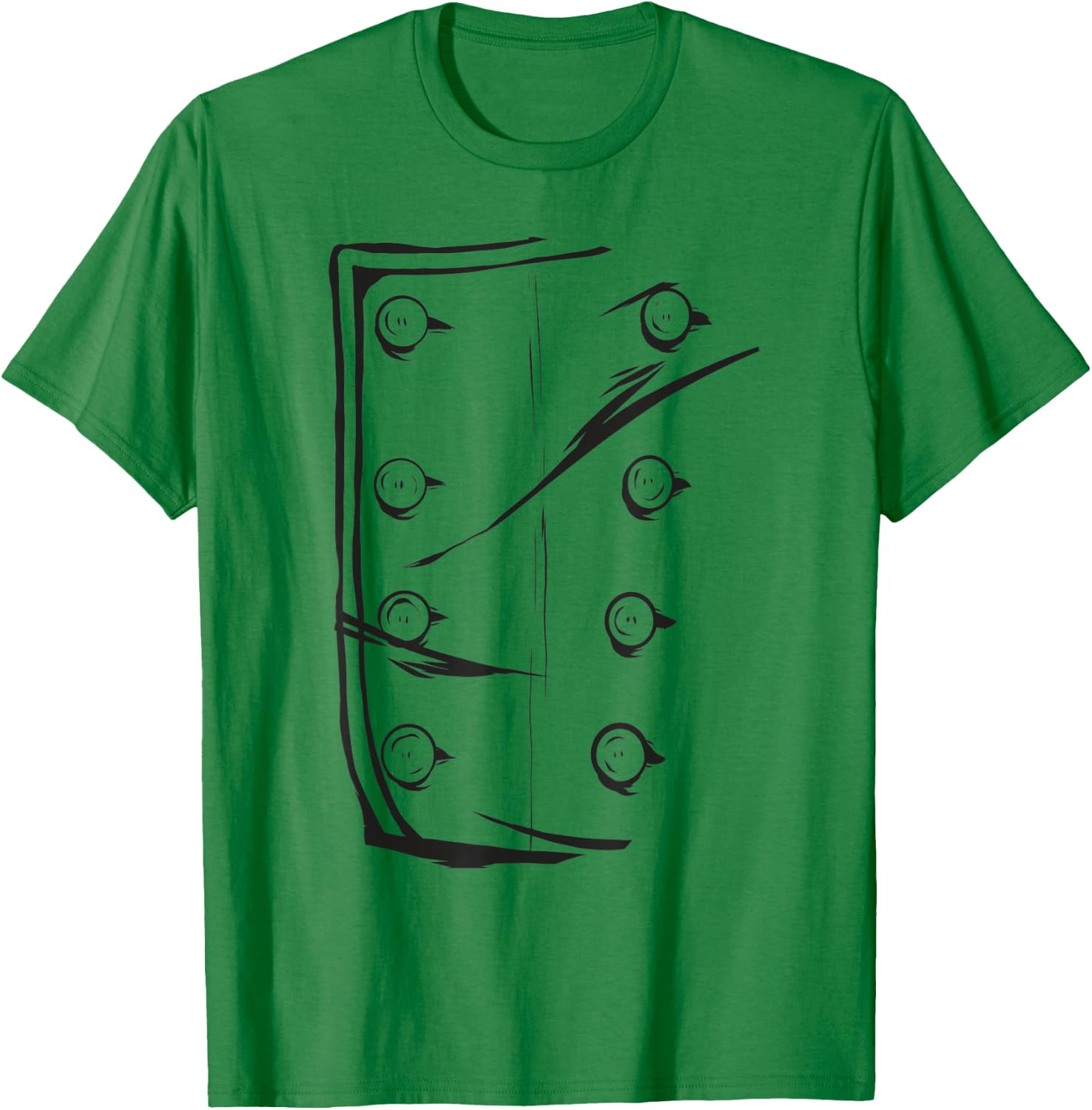 Funny Chef Uniform Jacket Cook Costume for Cooking Grilling T-Shirt - T-Shirt | Irish Green