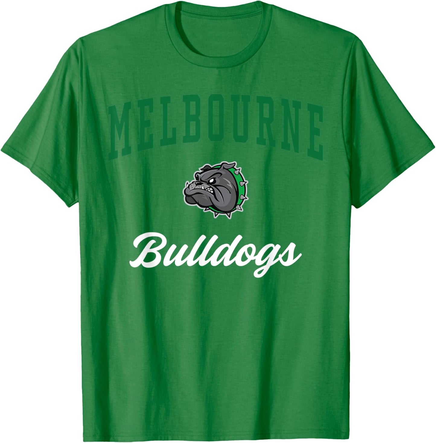 Melbourne High School Bulldogs T-Shirt - T-Shirt | Irish Green