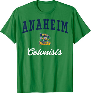 Anaheim High School Colonists C3 T-Shirt - T-Shirt | Irish Green