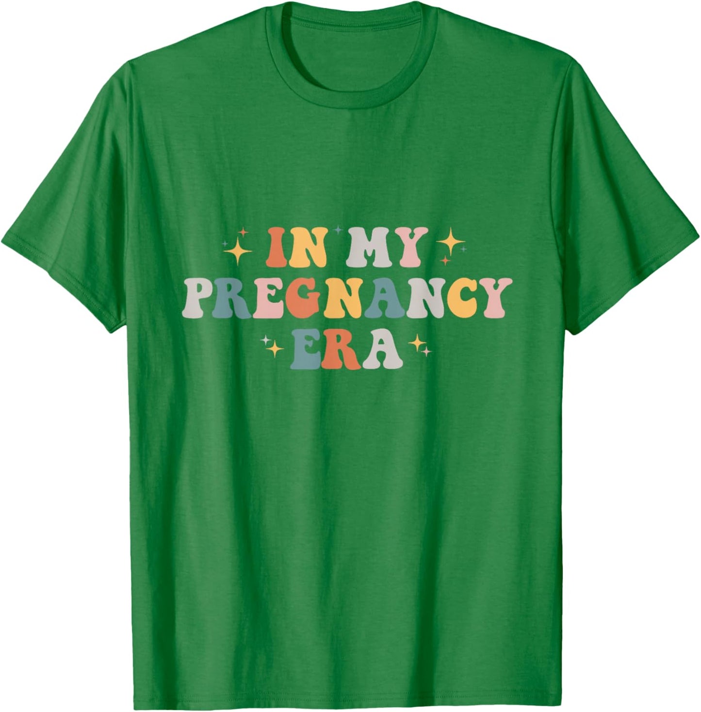 In My Pregnancy Era T-Shirt - T-Shirt | Irish Green