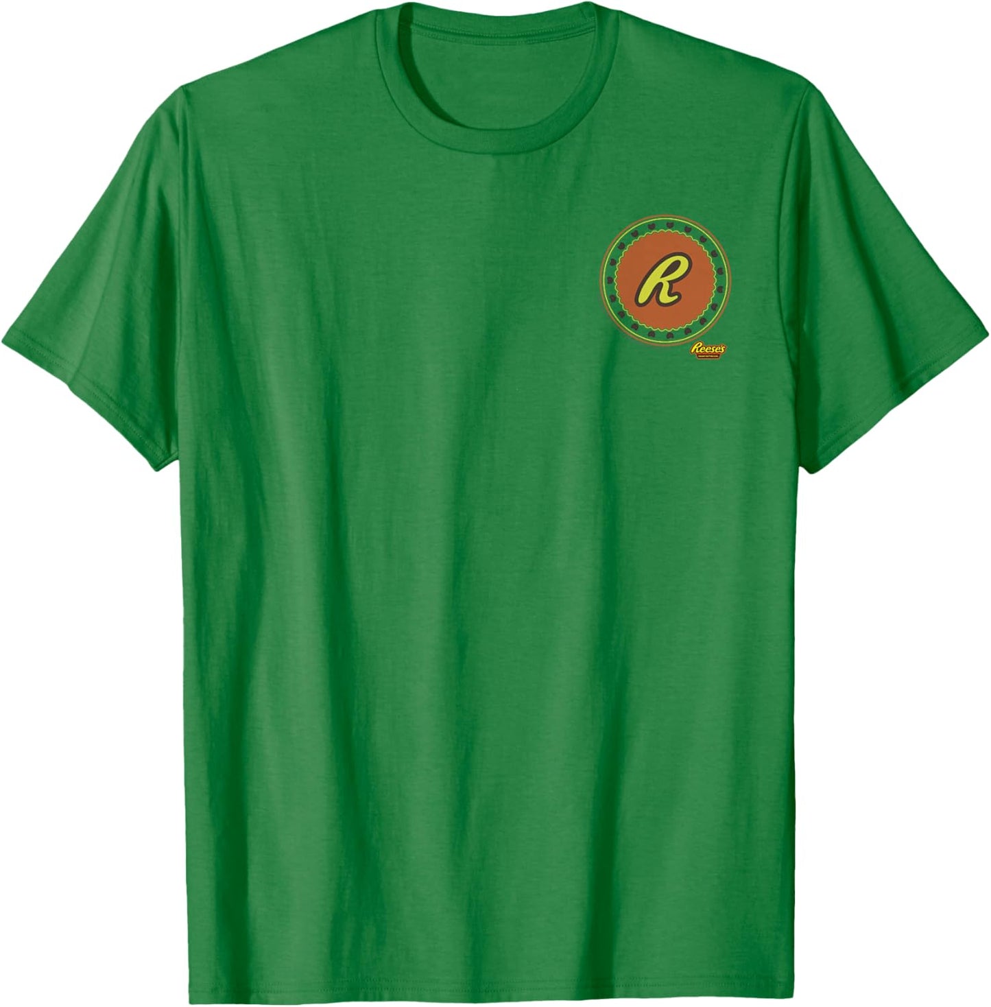 Reese's Peanut Butter Cup Pocket Logo T-Shirt - T-Shirt | Irish Green