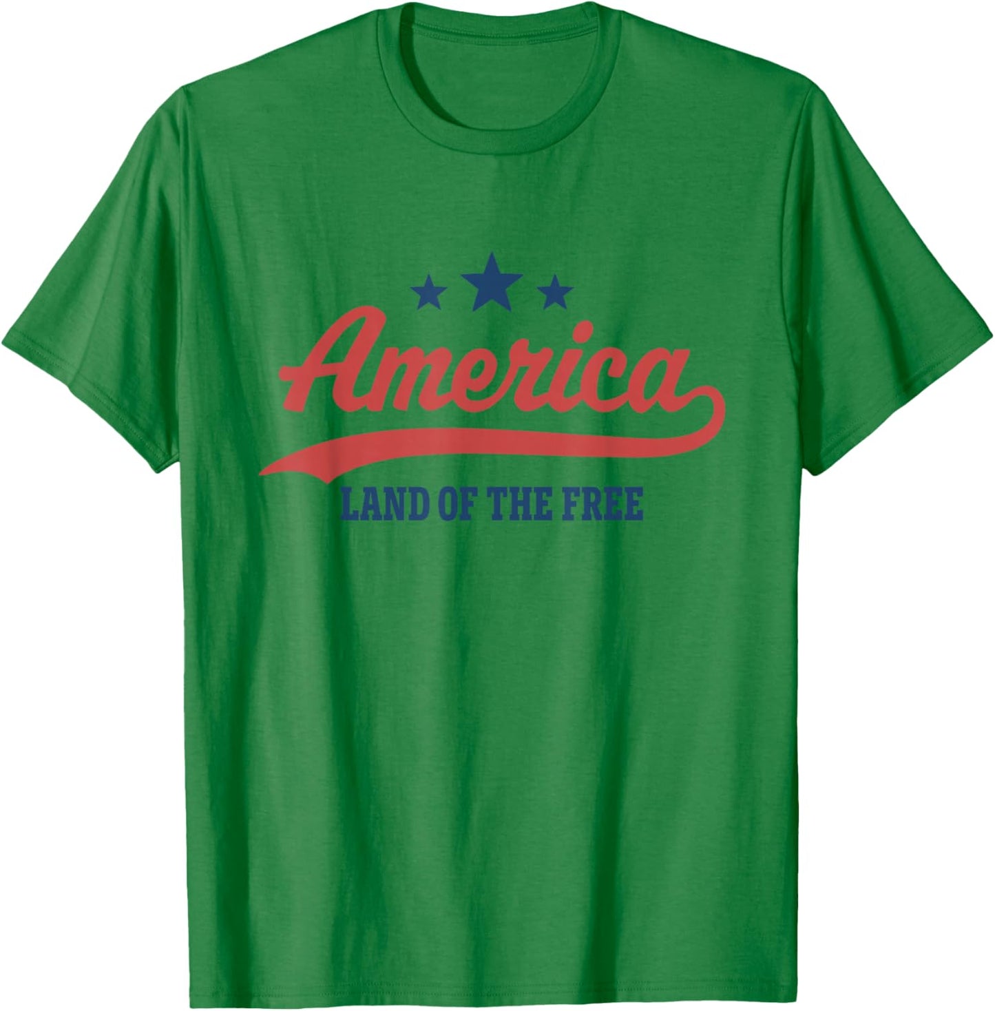 America Land of the Free T-Shirt - T-Shirt | Irish Green