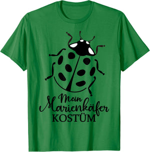 Mein Marienkäfer Kostüm Fasching Karneval Mädchen Tierkostüm T-Shirt - T-Shirt | Irish Green