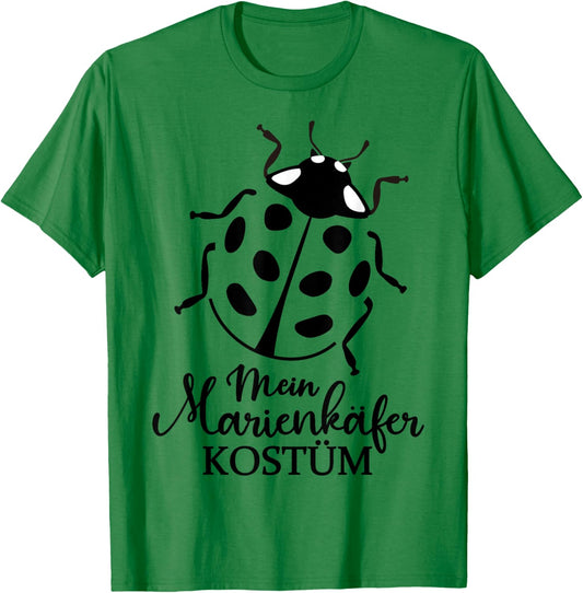 Mein Marienkäfer Kostüm Fasching Karneval Mädchen Tierkostüm T-Shirt - T-Shirt | Irish Green